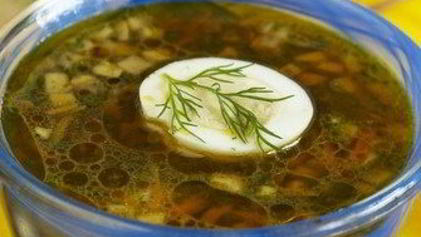 Рецепт Легких щей с крапивой