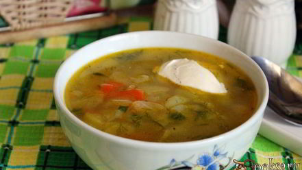 Рецепт летних щей из молодой капусты со сладким перцем