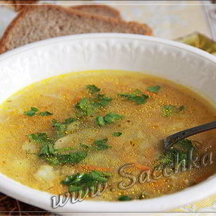 Рецепт Постных щей из крошева с ячневой крупой