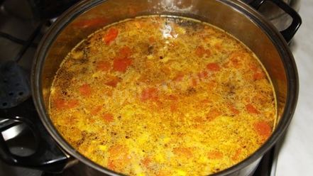 Рецепт постных щей из свежей капусты с сушеными грибами