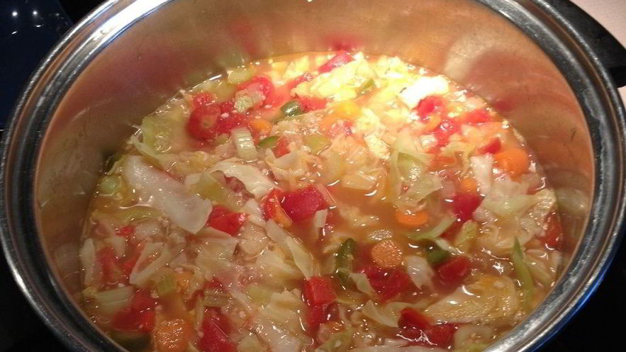 Рецепт постных щей в мультиварке