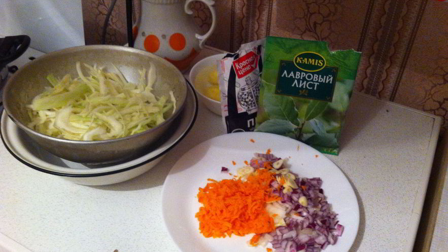 Рецепт простых щей без зажарки