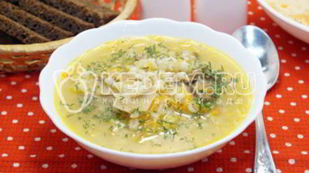 Рецепт щей грибных с перловкой