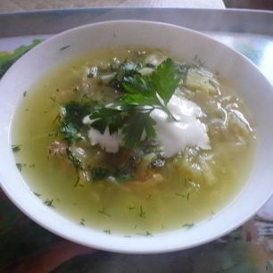 Рецепт Щей из кислой капусты с курицей