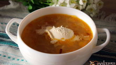 Рецепт щей из кислой капусты с перловкой на мясном бульоне