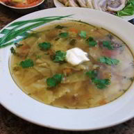 Рецепт Щей из квашеной капусты со свининой