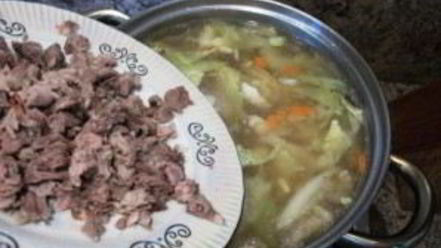 Рецепт щей из квашеной капусты со свининой