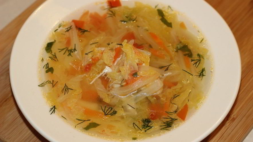 Рецепт щей из пекинской капустой