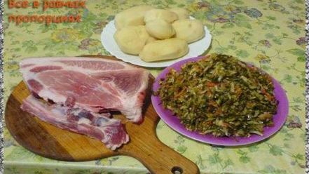 Рецепт щей из щеницы