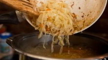 Рецепт щей из соленой капусты