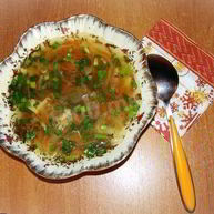 Рецепт Щей из свежей капусты с мясом говядины