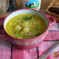 Рецепт Щей из свежей капусты с пшеничной крупой