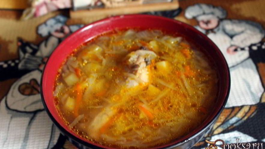 Рецепт щей из свежей капусты в мультиварке