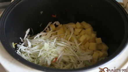 Рецепт щей из свежей капусты в мультиварке