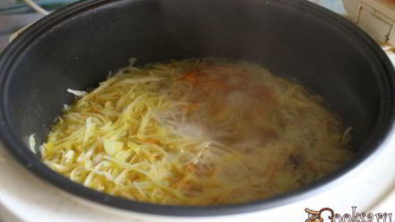 Рецепт щей из свежей капусты в мультиварке