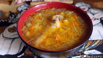 Рецепт щей из свежей капусты в мультиварке