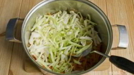 Рецепт щей постных