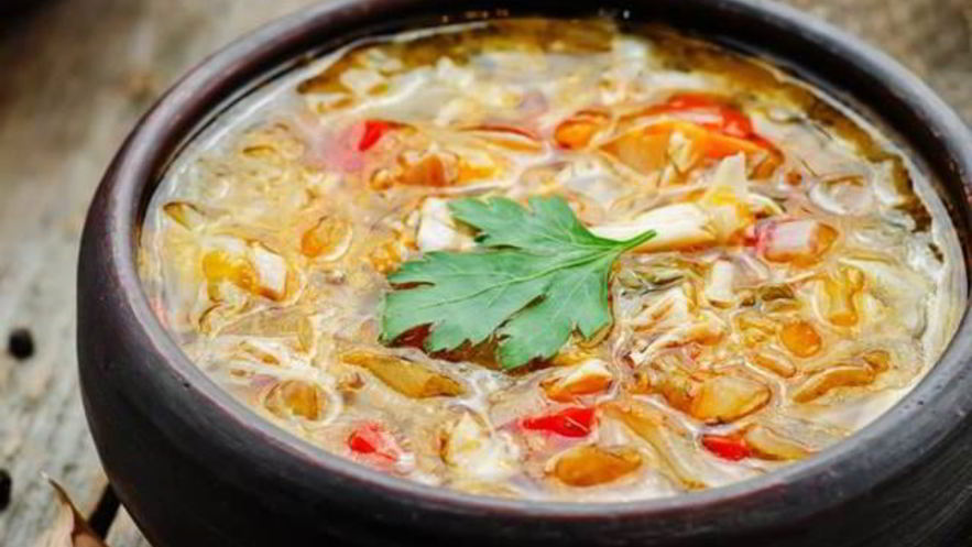 Рецепт щей с клецками