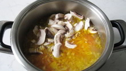 Рецепт щей с квашеной капустой и грибами