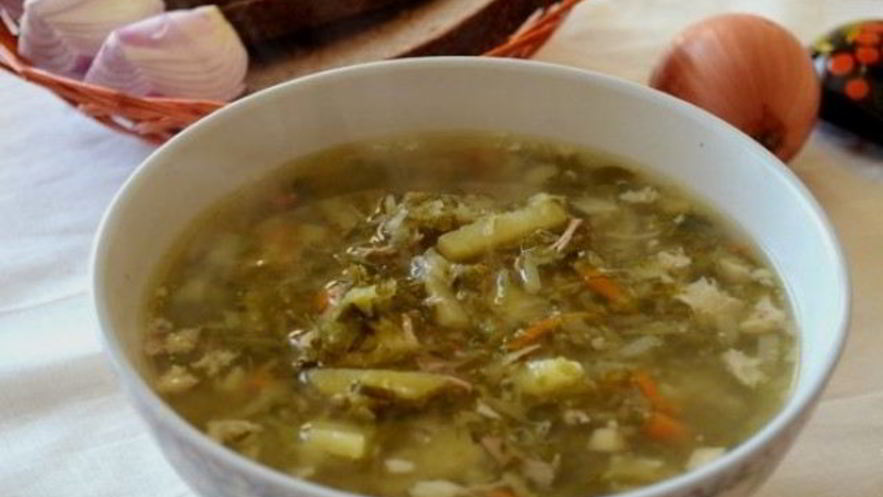 Рецепт серых щей