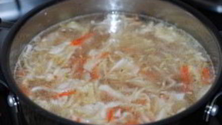 Рецепт вегетарианских щей из квашеной капусты