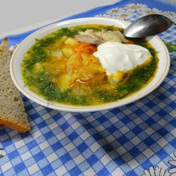 Рецепт Вкусных щей с курицей из свежей капусты