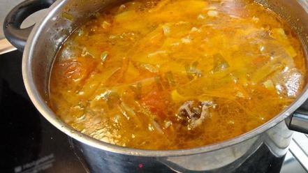 Рецепт вкусных щей с курицей из свежей капусты