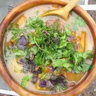 Рецепт Шурпы из баранины на костре