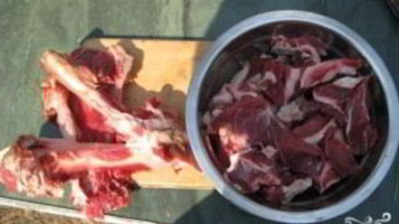 Рецепт шурпы из баранины на костре