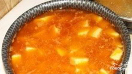 Рецепт шурпы из баранины по-узбекски