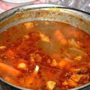 Рецепт Шурпы из баранины с нутом