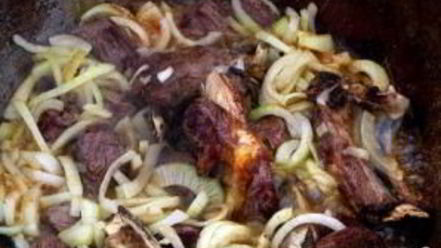 Рецепт шурпы из баранины в казане