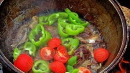 Рецепт шурпы из баранины в казане