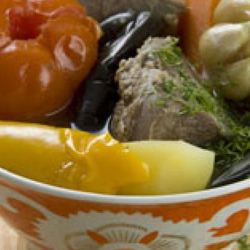 Рецепт Шурпы из бараньей лопатки