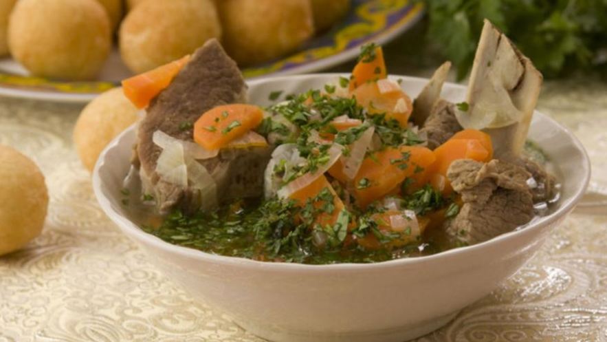 Рецепт шурпы из говядины в горшочке