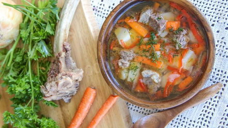 Рецепт шурпы из говядины в мультиварке