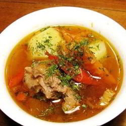 Рецепт Шурпы из косули