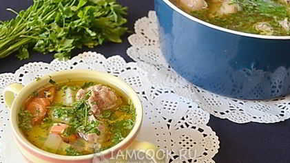 Рецепт Шурпы из курицы