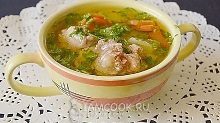 Рецепт шурпы из курицы