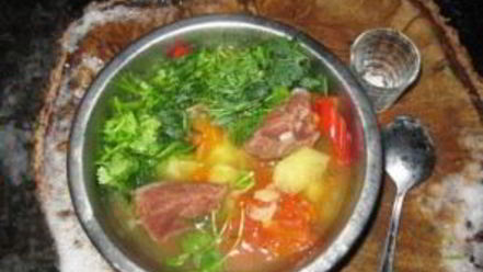 Рецепт шурпы из лосятины