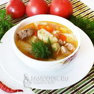 Рецепт Шурпы из свинины