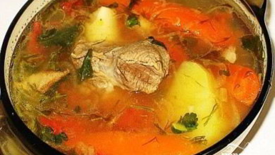 Рецепт шурпы казахской