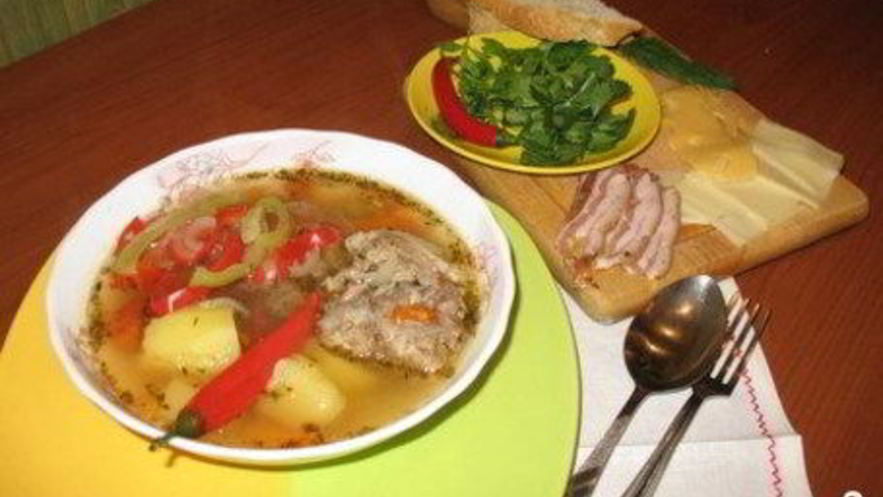 Рецепт шурпы по-чувашски