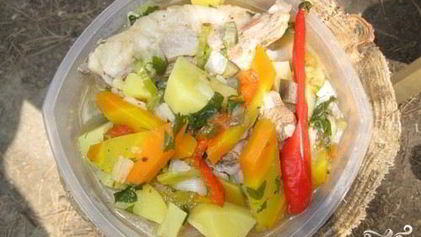 Рецепт Шурпы с баклажанами