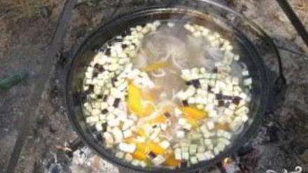 Рецепт шурпы с баклажанами