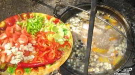 Рецепт шурпы с баклажанами