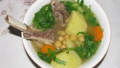 Рецепт Шурпы с нутом