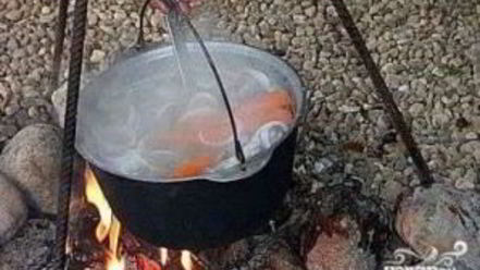 Рецепт шурпы в казане на костре