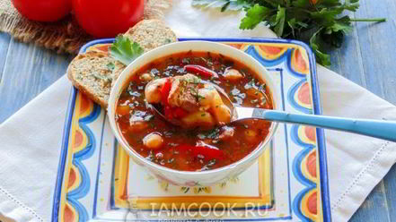 Рецепт супа шорба по-тунисски