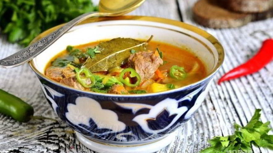 Рецепт супа шурпа из свинины